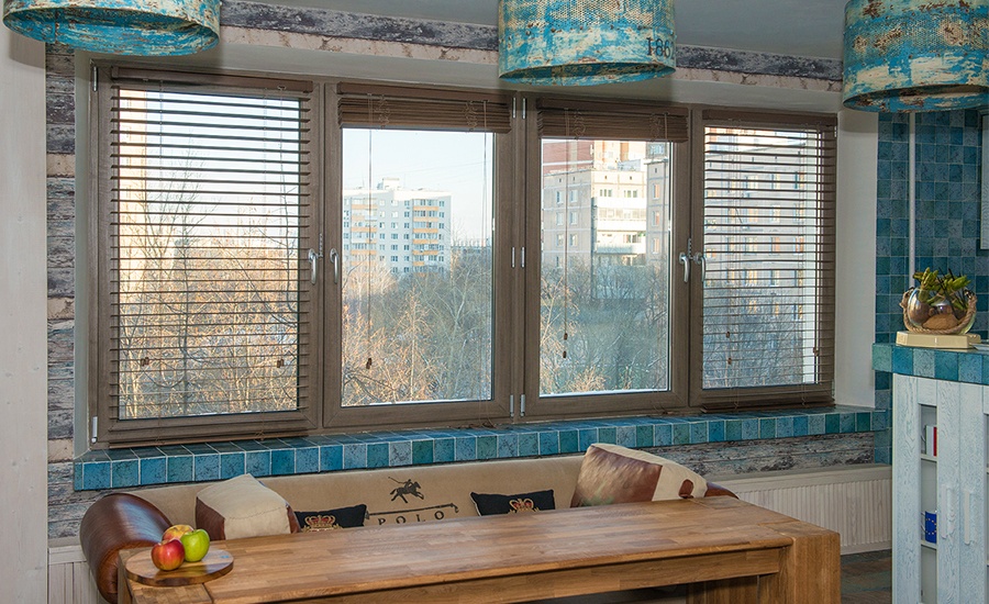ламинация окон пвх под дерево